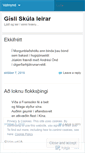 Mobile Screenshot of gislisk.wordpress.com