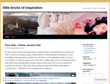 Tablet Screenshot of littlebrick.wordpress.com