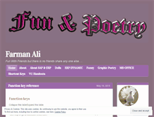 Tablet Screenshot of funypoetry.wordpress.com