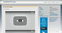 Desktop Screenshot of businessforyou.wordpress.com