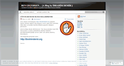 Desktop Screenshot of ibrahimdemir.wordpress.com