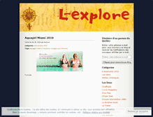 Tablet Screenshot of lexplore.wordpress.com