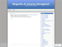 Tablet Screenshot of meneghettiantonio.wordpress.com
