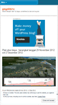 Mobile Screenshot of gagakbiru.wordpress.com