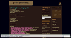 Desktop Screenshot of bluebonnetsandlavenders.wordpress.com