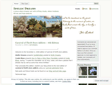 Tablet Screenshot of idyllicdreams.wordpress.com