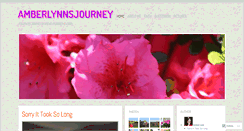 Desktop Screenshot of amberlynnsjourney.wordpress.com