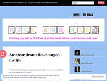 Tablet Screenshot of pickandmix12.wordpress.com