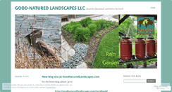 Desktop Screenshot of goodnaturedlandscapes.wordpress.com