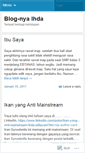 Mobile Screenshot of ihdaihda.wordpress.com