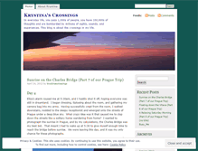 Tablet Screenshot of krystinascrossings.wordpress.com