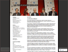 Tablet Screenshot of latelevisionpublica.wordpress.com