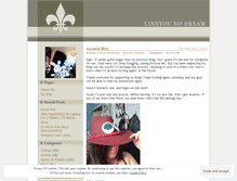 Tablet Screenshot of linxyou.wordpress.com