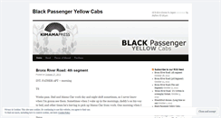 Desktop Screenshot of blackpassengeryellowcabs.wordpress.com