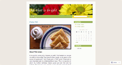 Desktop Screenshot of allthatisbright.wordpress.com