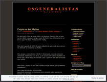 Tablet Screenshot of osgeneralistas.wordpress.com