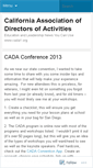 Mobile Screenshot of cadaleaders.wordpress.com
