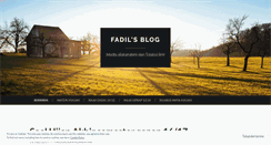 Desktop Screenshot of fadilhamim.wordpress.com