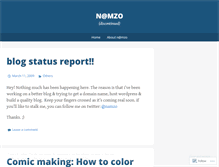 Tablet Screenshot of namzo.wordpress.com