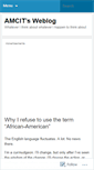 Mobile Screenshot of amcit.wordpress.com