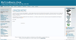 Desktop Screenshot of mstrismusic.wordpress.com