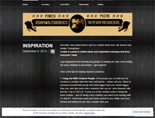 Tablet Screenshot of joshuawalterroberts.wordpress.com