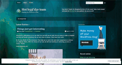 Desktop Screenshot of h0tb33fd3v.wordpress.com