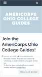 Mobile Screenshot of ohiocollegeguides.wordpress.com