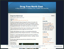 Tablet Screenshot of drugfreene.wordpress.com