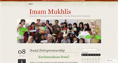 Desktop Screenshot of imammukhlis.wordpress.com