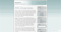 Desktop Screenshot of buhalteris3.wordpress.com