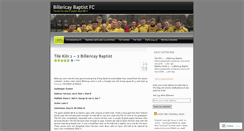 Desktop Screenshot of billericaybaptistfc.wordpress.com