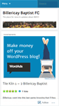 Mobile Screenshot of billericaybaptistfc.wordpress.com