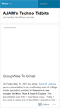 Mobile Screenshot of ajam00.wordpress.com