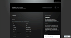 Desktop Screenshot of bendcards.wordpress.com