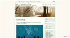 Desktop Screenshot of callesdepamplona.wordpress.com