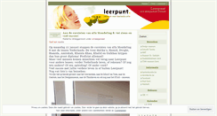 Desktop Screenshot of leerpunt.wordpress.com