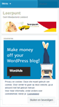 Mobile Screenshot of leerpunt.wordpress.com