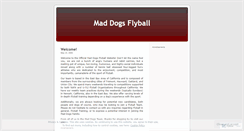 Desktop Screenshot of maddogsflyball.wordpress.com