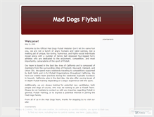 Tablet Screenshot of maddogsflyball.wordpress.com