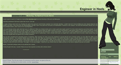 Desktop Screenshot of engineerinheels.wordpress.com