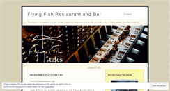 Desktop Screenshot of flyingfishtales.wordpress.com