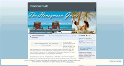 Desktop Screenshot of honeymoonguide.wordpress.com