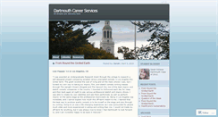Desktop Screenshot of dartmouthcareers.wordpress.com