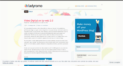 Desktop Screenshot of ladyromo.wordpress.com