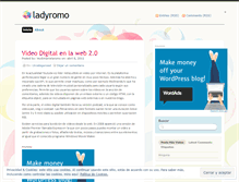 Tablet Screenshot of ladyromo.wordpress.com