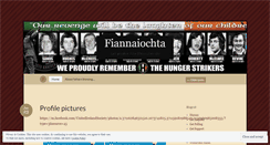 Desktop Screenshot of fiannaiochta.wordpress.com