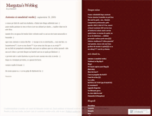 Tablet Screenshot of margutza.wordpress.com