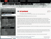 Tablet Screenshot of liquidimaginationjam.wordpress.com
