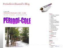 Tablet Screenshot of periodicovillaamil.wordpress.com
